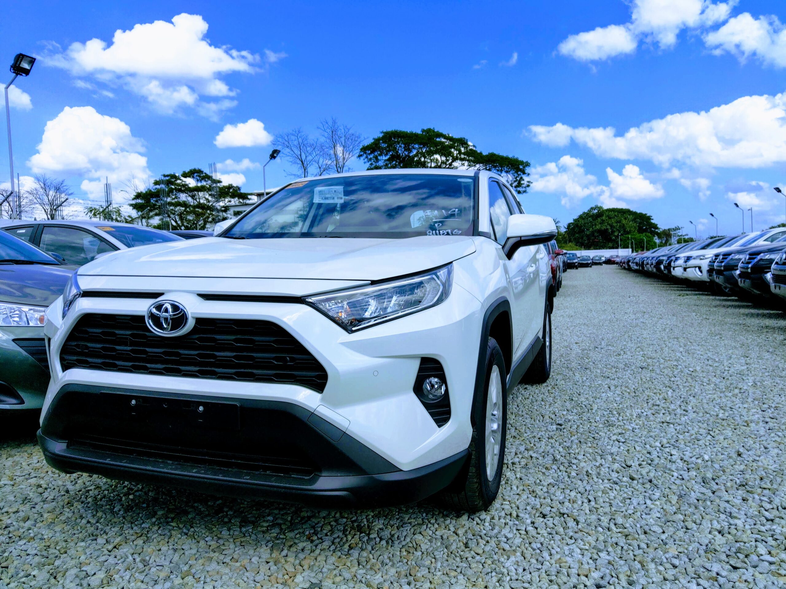 Toyota RAV4 - White Pearl