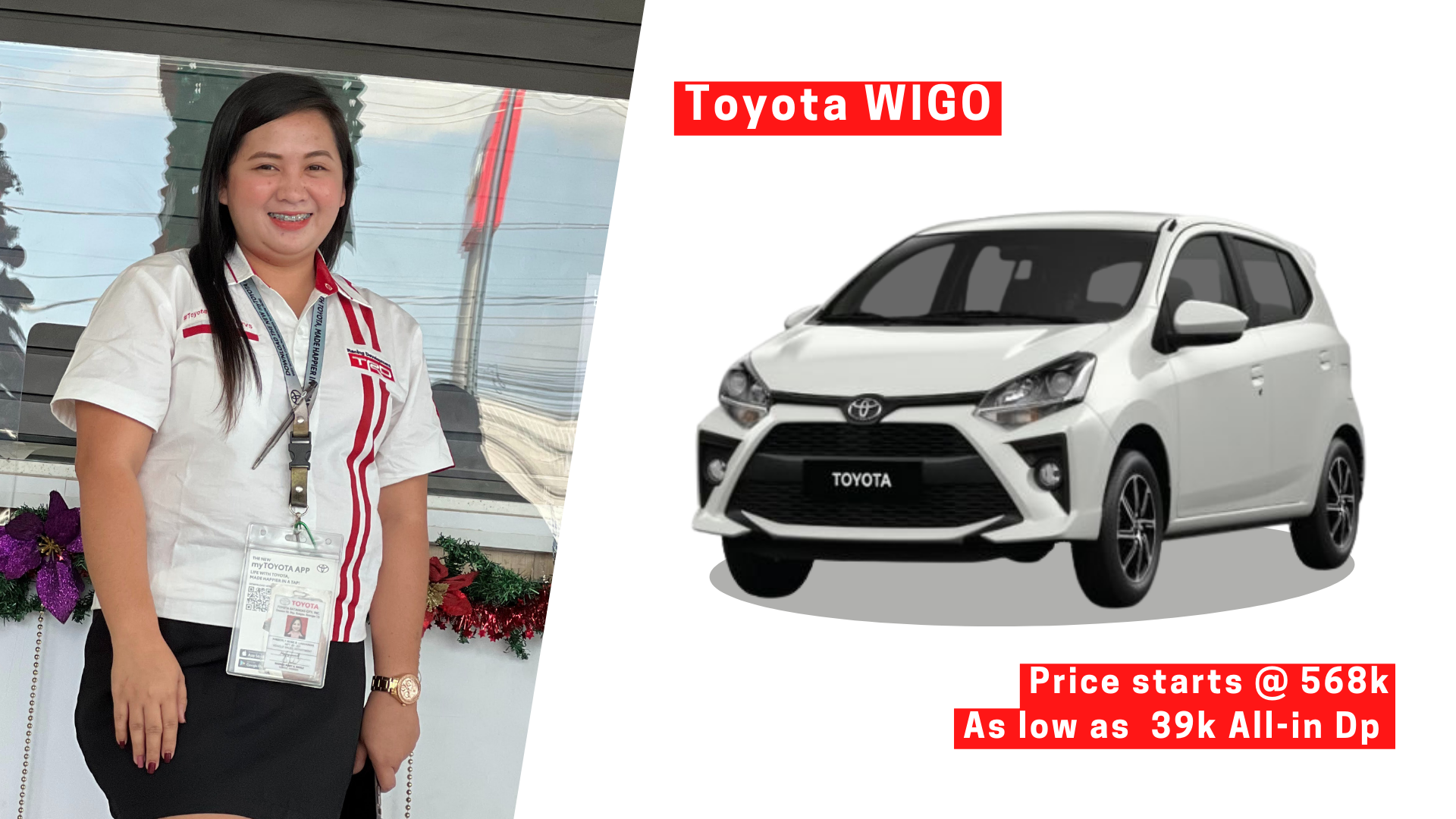 Toyota WIGO Promos by Kimberly Laguardia